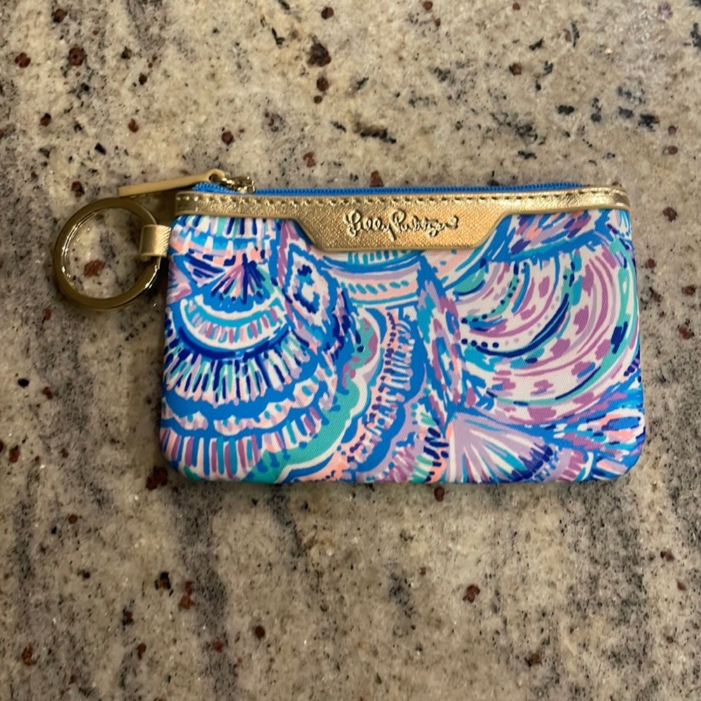 Lilly Pulitzer coin/card pouch